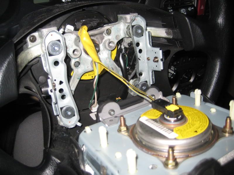 MY03 WRX Steering Wheel Installed Airbag Charge Swap Subaru